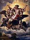 Raphael The Vision of Ezekiel painting